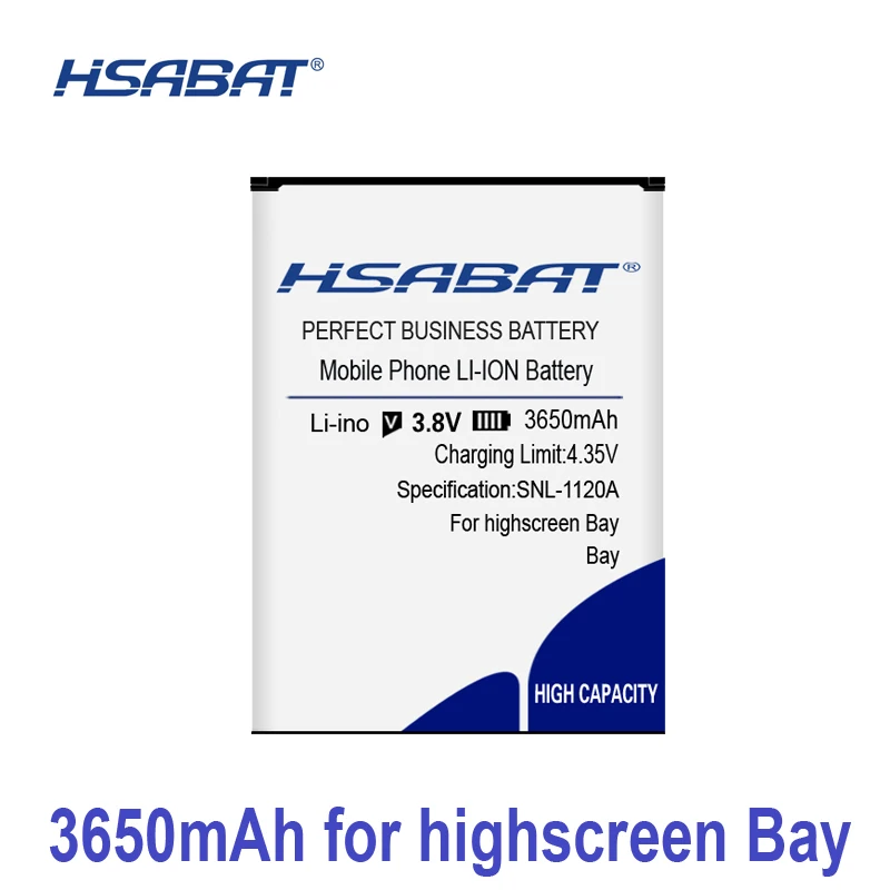 

100% Original HSABAT 3650mAh Battery For Highscreen Bay