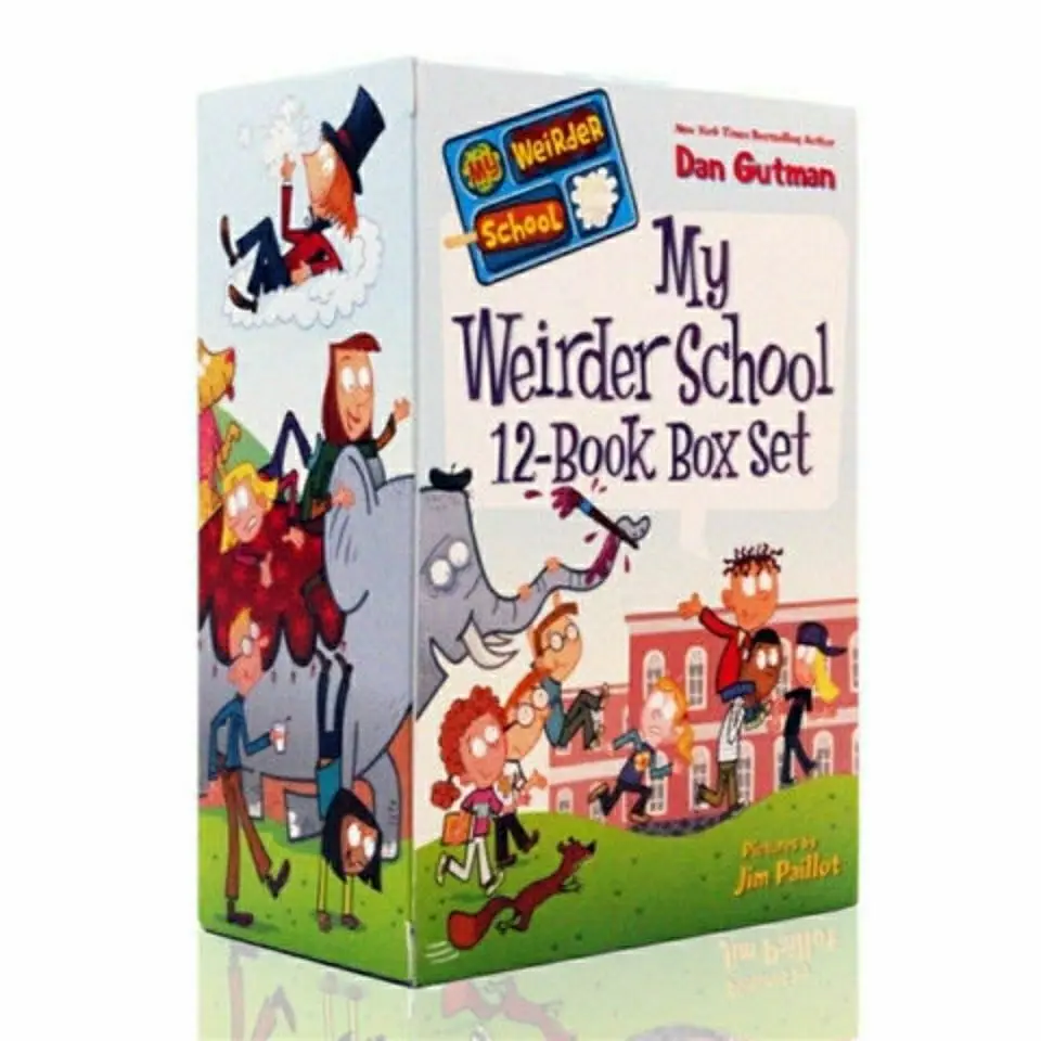 12 книг My Weird (Сезон 3) набор школьных Seas Daze Box для детей детская история комиксов |