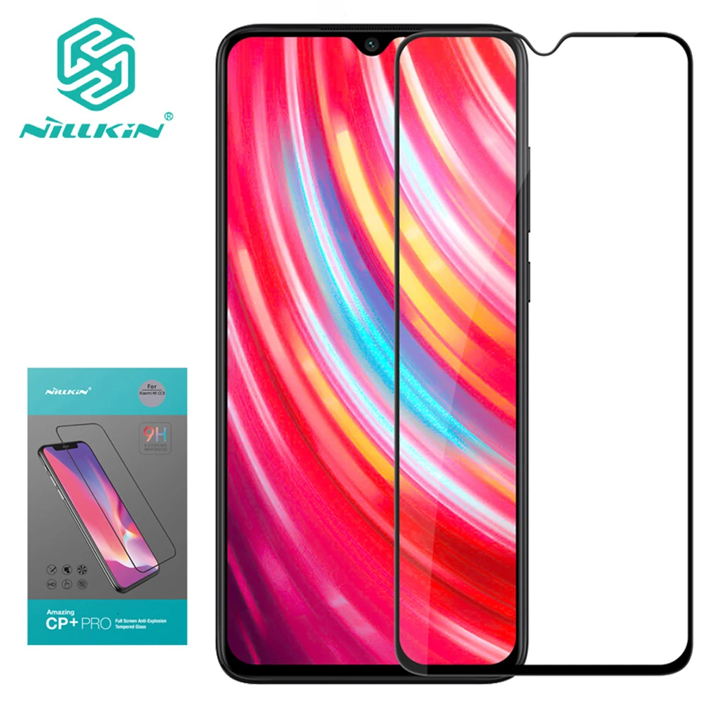 Nillkin Full Cover Glass For XiaoMi Redmi Note 8 pro 2.5D CP+Pro Tempered Glass For Redmi Note 8T Note8 Screen Protection film|Phone Screen Protectors| - AliExpress