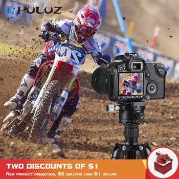 

PULUZ Aluminum Alloy Panoramic Indexing Rotator Ball Head with Quick Release Plate for Camera Tripod Head