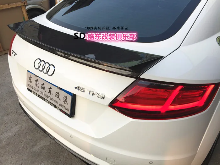 Подходит для AUDI TT Balance it углеродного волокна автомобильный спойлер крыло хвост