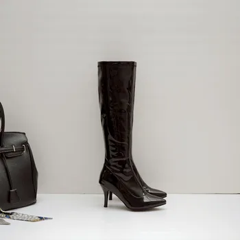 

Oversized - boots women shoes ankle boots for women ladies boots shoes woman winter Solid color side zipper heel