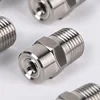 1pcs 1/8" 1/4" 3/8" 1/2" BSPT 304 Stainless Steel BB-W Wide Angle Water Jet Nozzle Full Cone Spray Nozzle 5