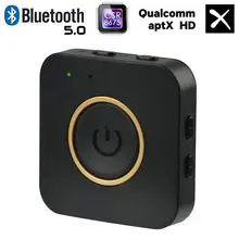 Dual Link Bluetooth 5,0 Aptx HD низкая задержка RCA Aux 3,5 мм ТВ музыкальный стерео трансмиттер приемник беспроводной стерео аудио адаптер