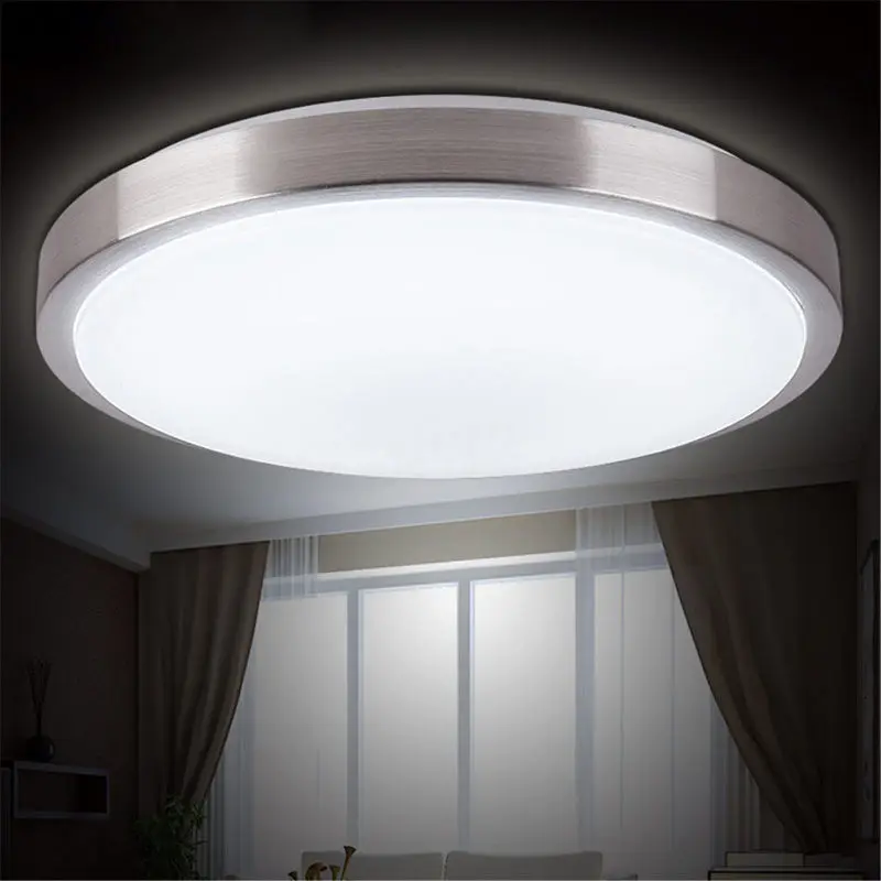 

LED Ceiling Light Bedroom Living Room Surface Mount Lamp, White 35Cm 15W