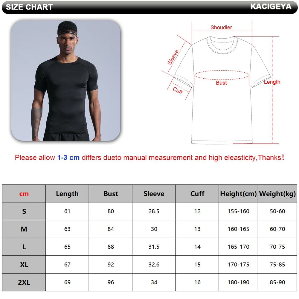 Компрессионная Мужская короткая футболка для фитнеса и бега, быстросохнущая футболка для баскетбола, футбола, мужские колготки, спортивный топ для бодибилдинга, футболки для фитнеса