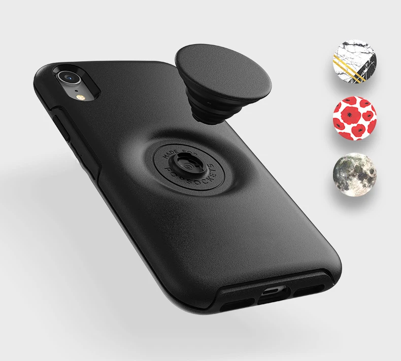 Роскошный противоударный чехол POPINGSERIES с логотипом для iphone 8, 7, 6, 6s, противоударный, простая установка для iphone 7, 8, 6, 6s plus