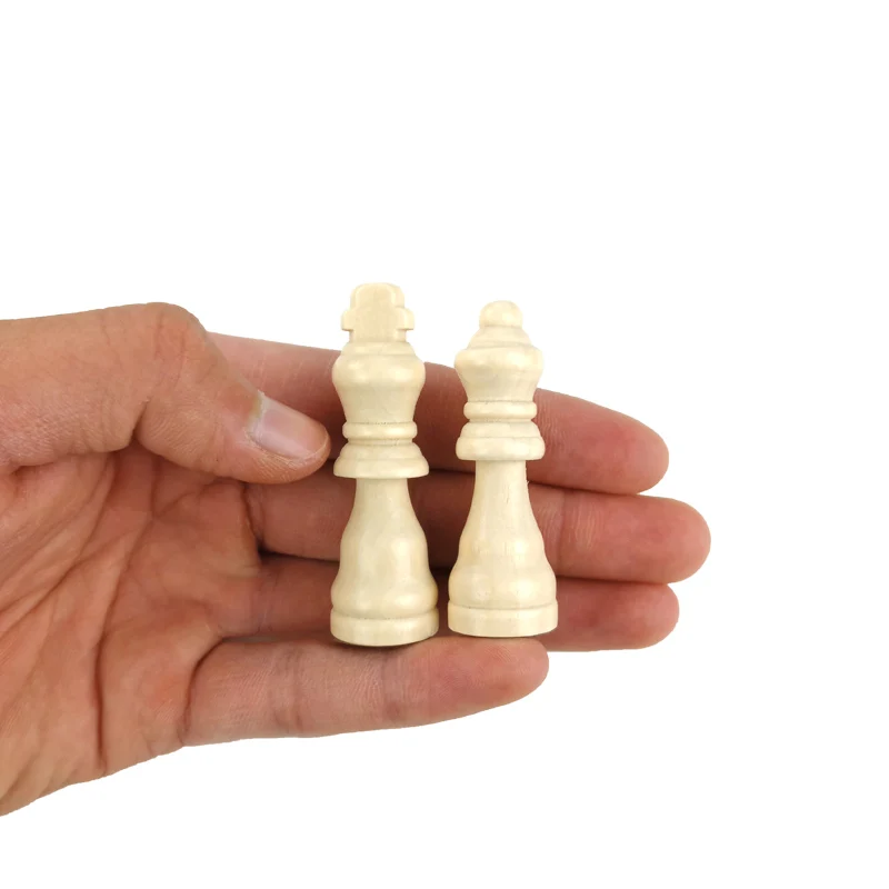New Pattern Chess Pieces Wood Wood Coffee Table Professional Chess Board Family Games Chess Set Traditional Games Yernea - Image 6