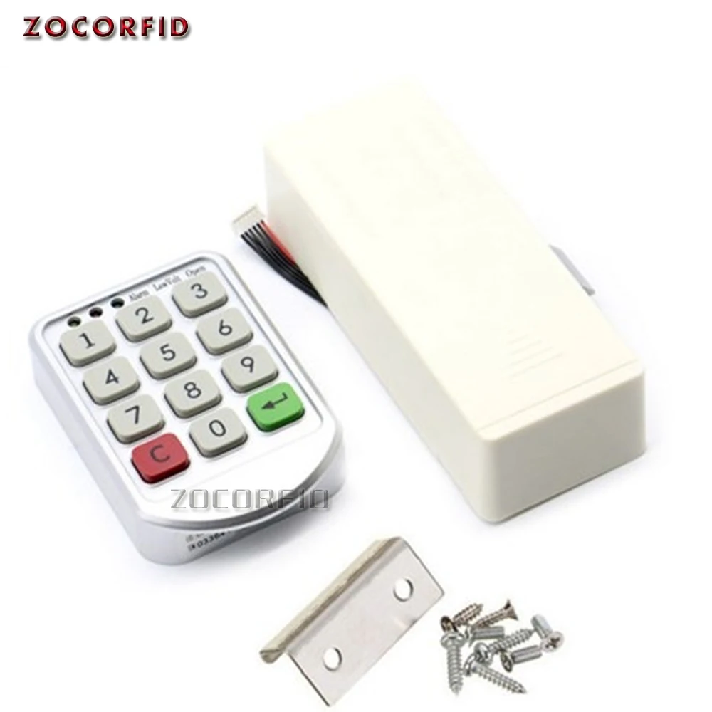 DC 6V Electronic password cupboard door lock electronic combination lock drawer lock / file cabinet lock|lock drawer|lock electroniclock password - AliExpress