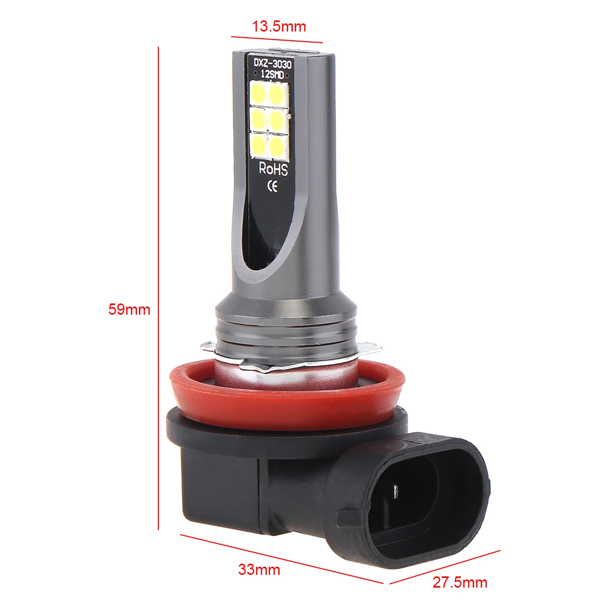 2 шт./лот 12V H8 H11 3030 SMD светильник s 800LM 6500 K-7500 K белый, вождения, бега, Светодиодный прожектор лампы светодиодные лампы светодиод Светодиодная лампа светильник лампы Горячая Распродажа