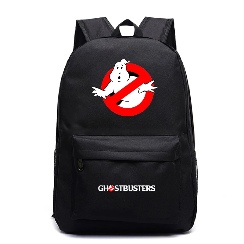 

Ghostbuster Backpack School Bag Student Kids Boys Girls School Bookbag Notebook Daily Backpack for Women Mans Travel Rucksack