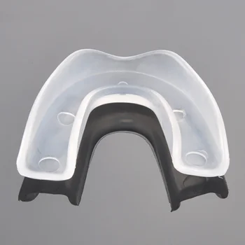 

Safety Sports Gear Protector Anti Shock Boxing With Box Accessories Single Sided Taekwondo Silicone Teeth Guard