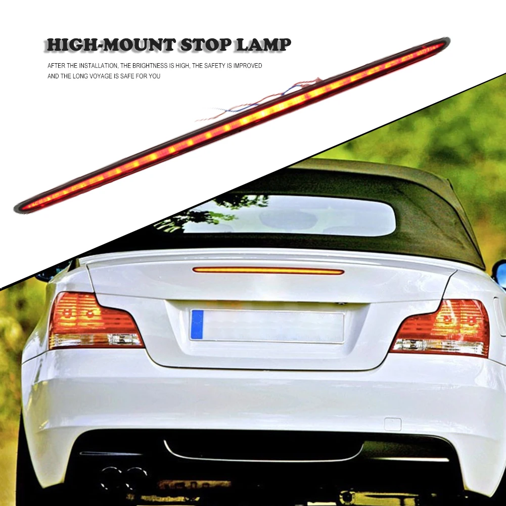 Светодиодный третий стоп-светильник 12 В для BMW 1 серии M 128i 135i 2008-2013 E82 E87 E88