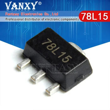 

50PCS 78L15 SOT-89 SOT89 SMD three-terminal voltage regulator circuit