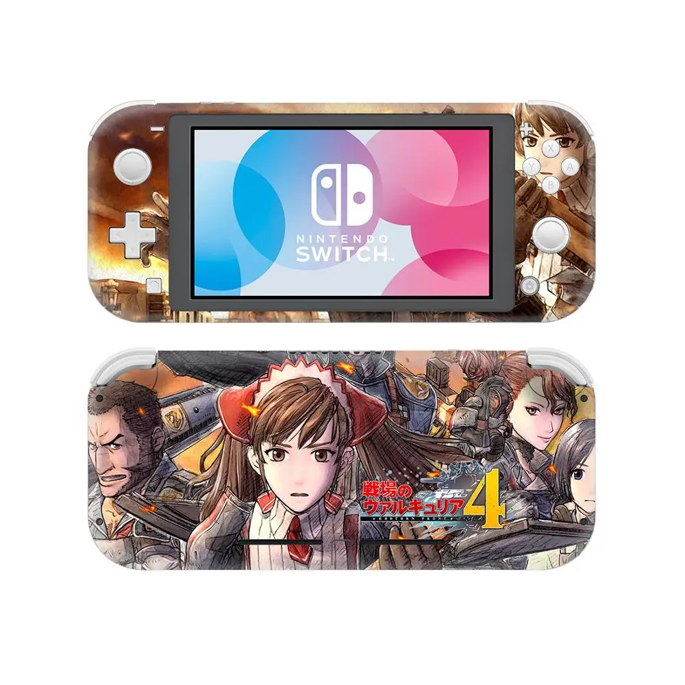 Valkyria Chronicles Виниловая наклейка для кожи пленка для nintendo Switch Lite rend Switch Mini Защитная крышка консоли