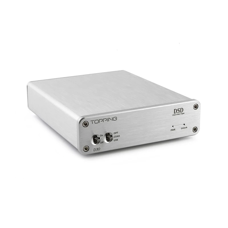 Верхний HIFI Настольный D30 декодер DSD XMOS CS4398 24 бит 192 кГц декодер