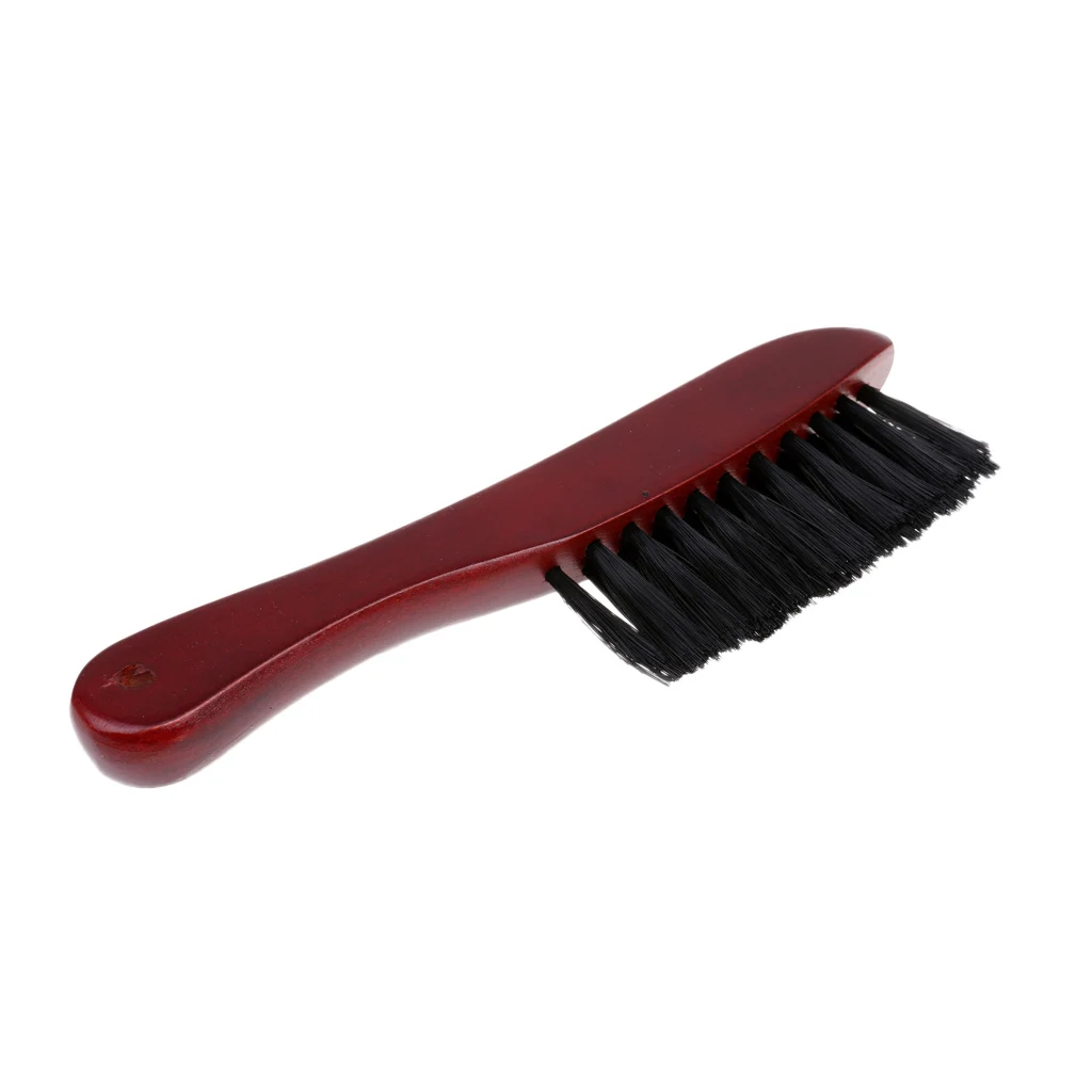 Wood Handle Snooker Pool Table Brush and Rail Brush - Billiards Table Cleaning Tool