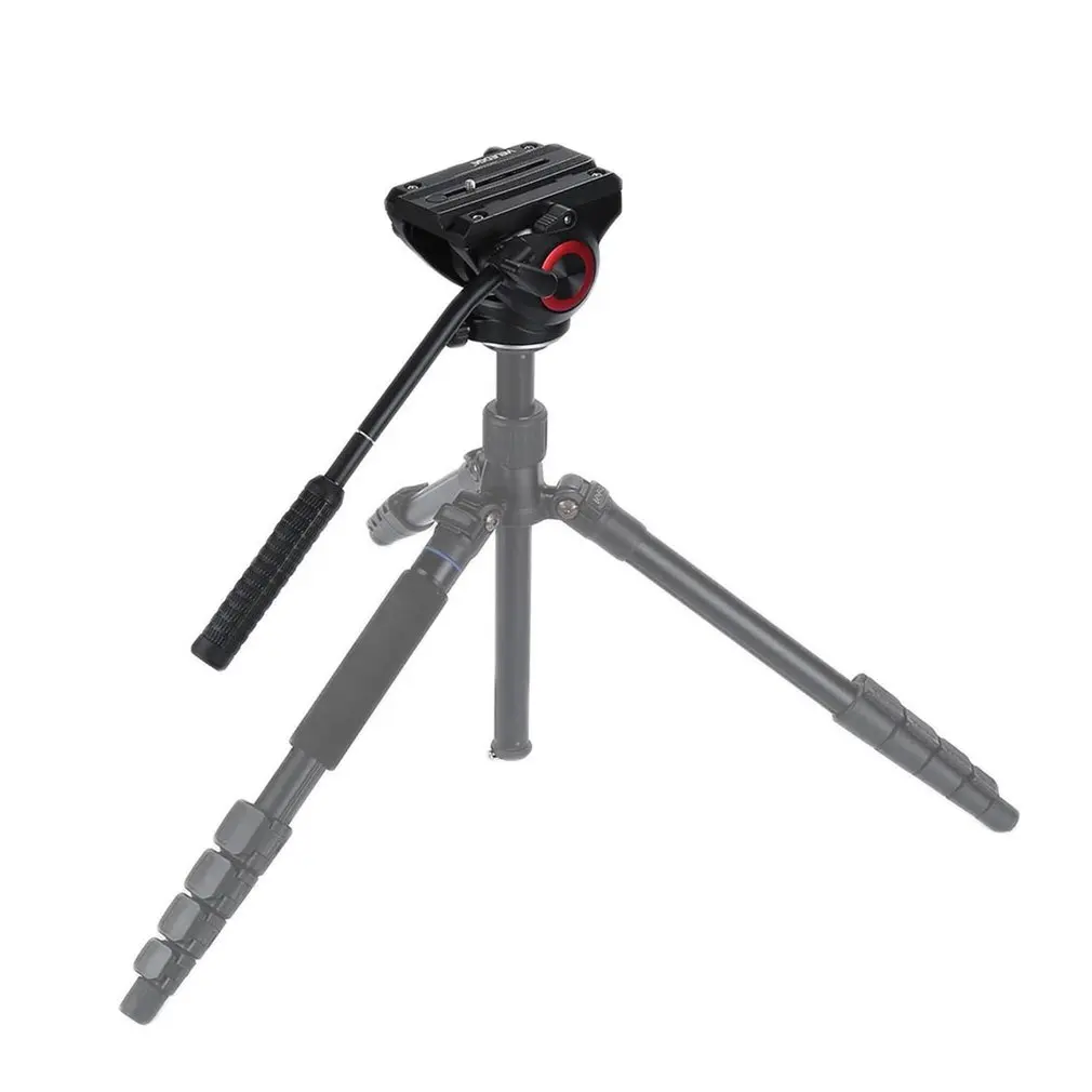 Upgraded Lightweight VELEDGE VD-M8 Fluid Head Hydraulic Damping Video Camera Tripod Head For Pro DSLR Tripod Monopod