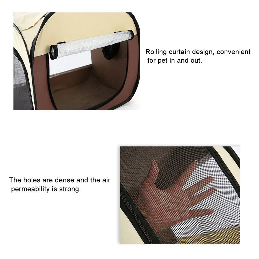 Fodable Pet Drying Box For Puppy Cats Dogs Hair Dryer Blow Box Grooming House Bag Pet Dry Room With Inner Toys Portable Pet Tent