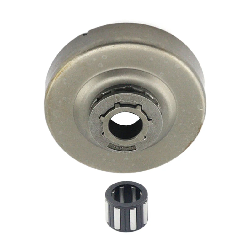 1*Clutch Drum+1*Sprocket Rim 3/8-7 Bearing For Stihl MS361 044 046 MS440 MS460 Replace 1128 007 1000