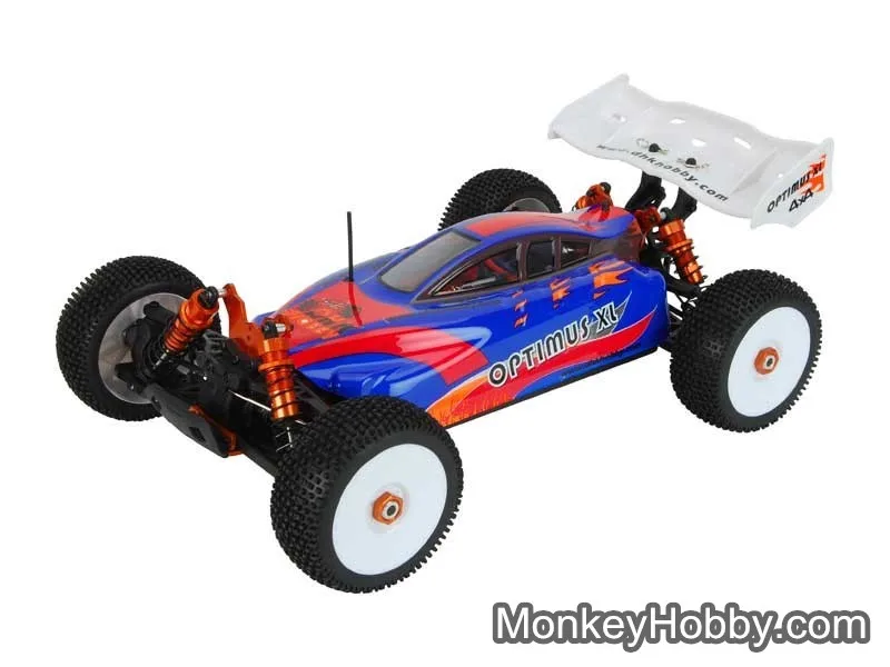 DHK 8381 1/8 Optimus XL 4WD EP RC Buggy рамка без каких либо электрических новый красный