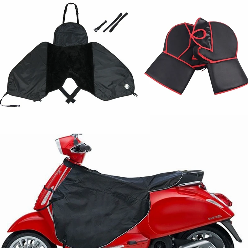 Funda de edredón de invierno para motocicleta, de pierna para Honda, Peugeot, scooter, manta de rodilla, calentador Vespa GTS, impermeable, a prueba de viento|Rodillera protectora para motocicleta| - AliExpress