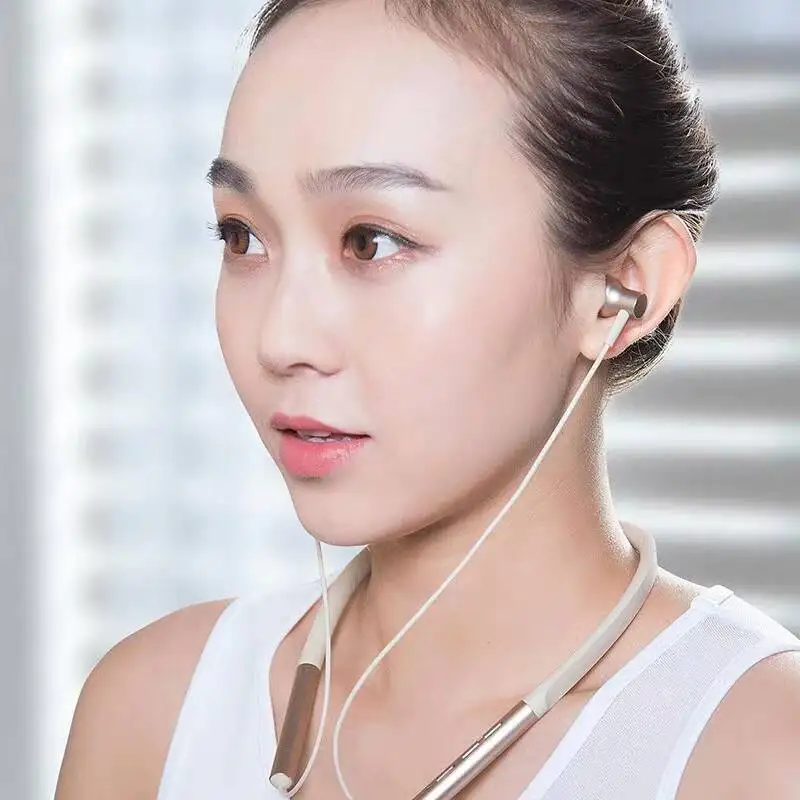 Xiao mi Bluetooth наушники с воротником, гибридная гарнитура, двойной драйвер, наушники Apt-X mi, наушники AAC, код Neckbakd, Шейная повязка, громкая связь