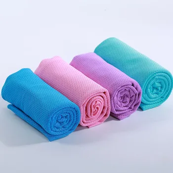 

2020 Spring and Summer Hot Selling Prevention of Heatstroke Cold Towel Magic Quick-freeze Cold Towel Cold Feeling Silk Iced Towe