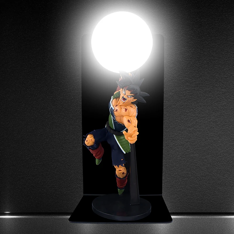 S. orange DRAGON BALL Super Saiyan Goku Vegeta Burdock Gohan Strength Bombs настольная лампа LED ночник DIY