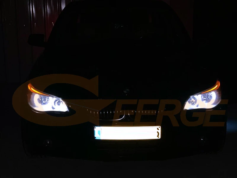 Для BMW E60 E61 M5 520i 525i 530i 540i 545i 550i Pre LCI 2003 2007 отличное качество COB led Ангельские Глазки DRL