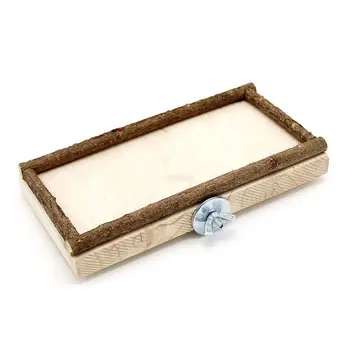 

Hamster Toys Seesaw Rat Swing Harness Parrot Wooden Ladder Springboard PXPC