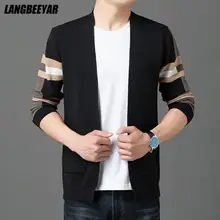 

Top Grade Designer Luxury Brand Fashion Street Knit Sweater Cardigan Men Casual Autum Japanese Coats Jacket Mens Clothes 2021