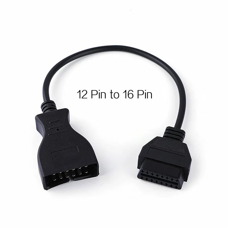 OBD 2 коннектор адаптер для GM 12 Pin GM12 до 16 Авто Диагностический кабель транспортных