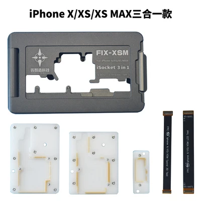 EASYFIX la test 3 в 1 двойной тестер материнской платы для iphone x xs xsmax материнская плата тестовая арматура двухслойная Материнская плата Тест er - Цвет: x-xsmax tester