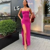 Nibber red black New year christmas party long dresses women 2022 spring new bodycon lace up stretch Slim Soft midi dress femme ► Photo 3/6