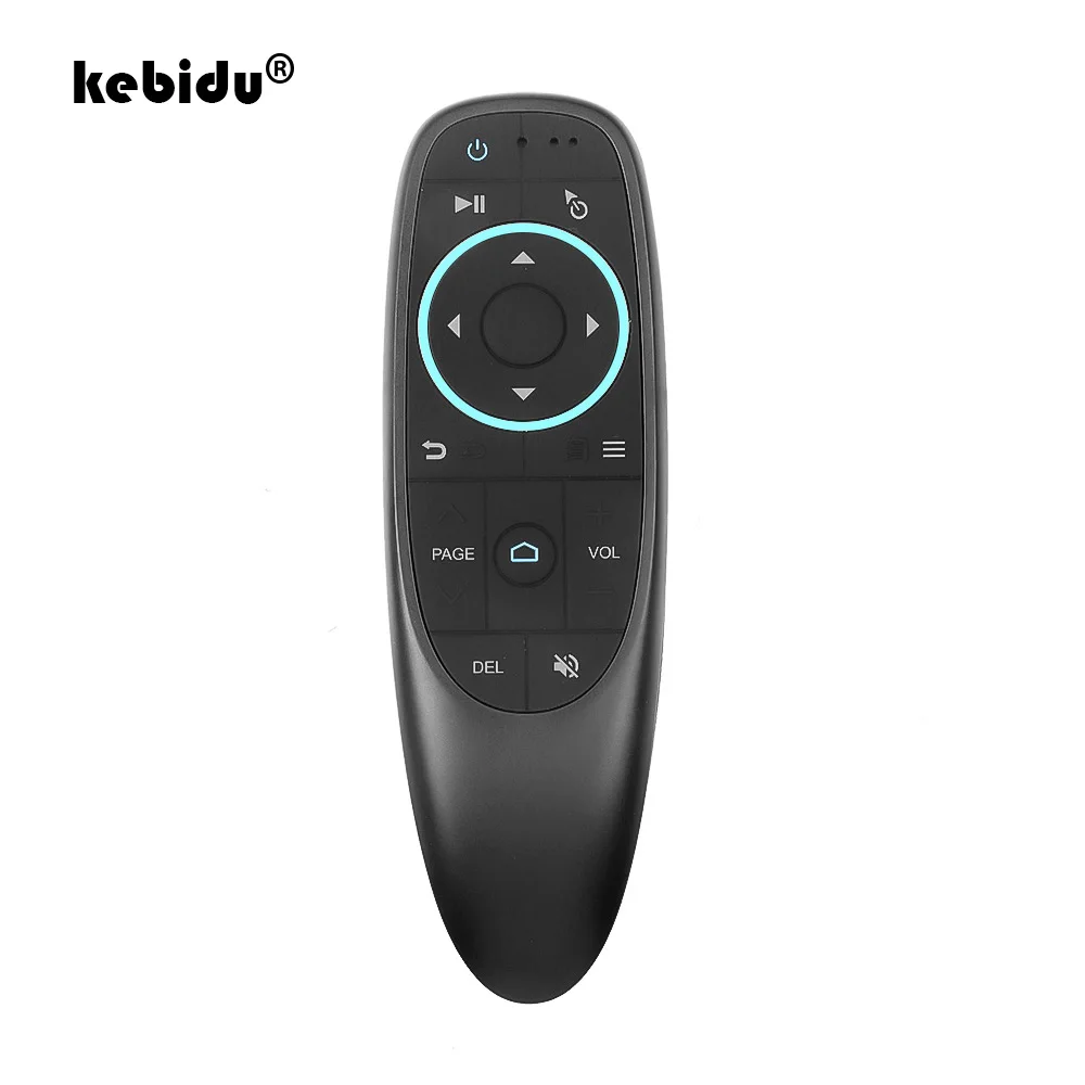 Пульт дистанционного управления kebidu G10BTS, беспроводной, Air Mouse, Bluetooth 5,0, ИК, встроенный гироскоп, для ТВ-приставки Android TV Box, 17 клавиш, мышь умная воздушная мышка