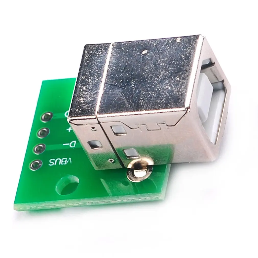 

Mini Usb To Dip Adapter Board Female Socket Inline B Type Square Interface Printer Connection Data Cable