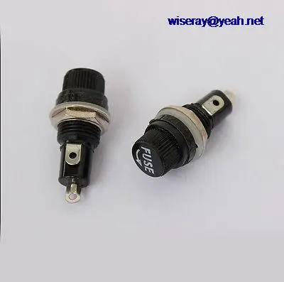

DHL/EMS 250 pcs 10A 250V 5mm x 20mm Ceramics Glass Fuse Holder Socket Soldering Iron-A7
