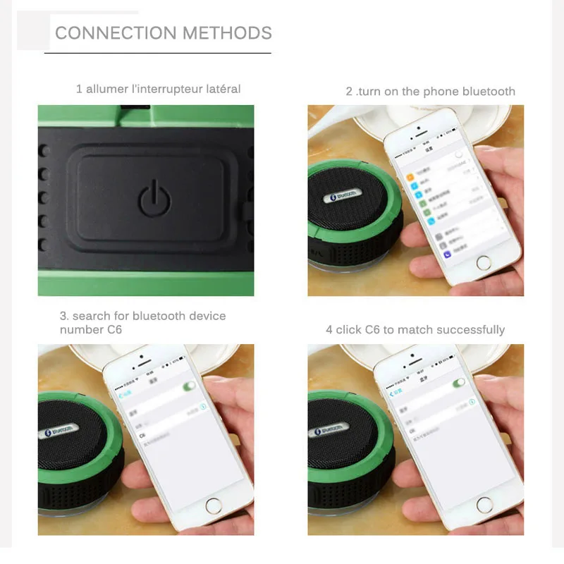 Водонепроницаемый Bluetooth Динамик Hands-Free Душ динамик стерео звук беспроводной динамик в микрофон с 5 Вт драйвер присоской