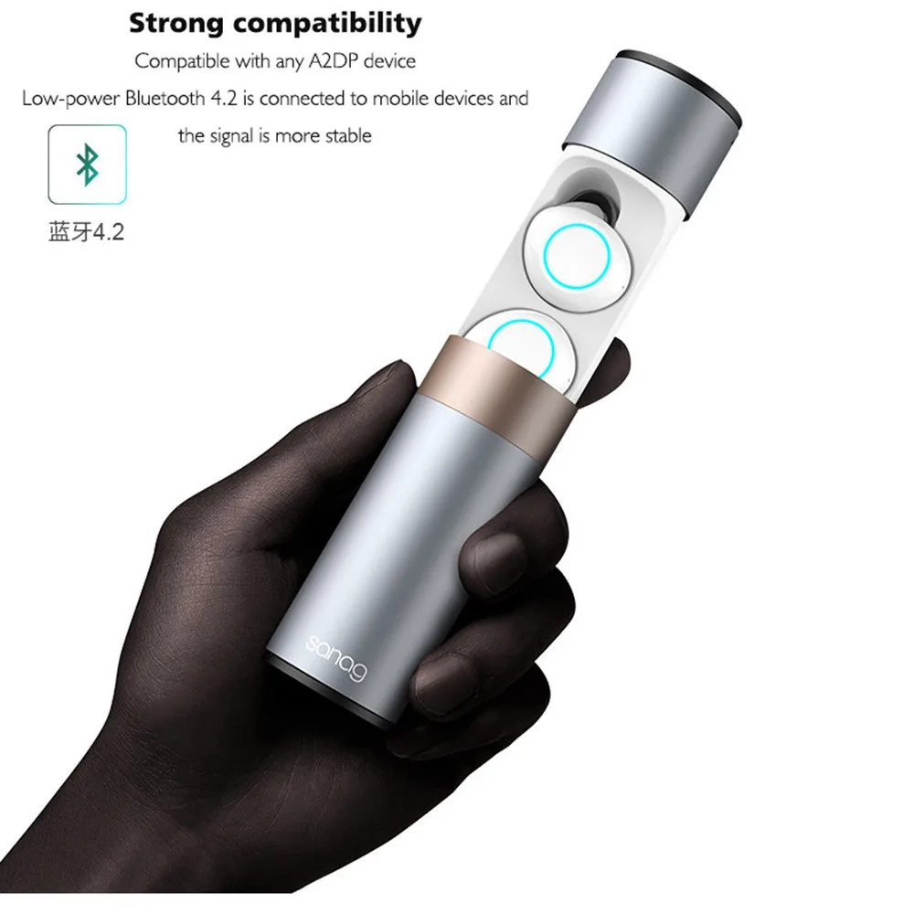J1 TWS Wireless Noise Cancelling IPX7 Waterproof Touchpad Wireless Earphone No cable convoluted enjoy the truly freedom 1010