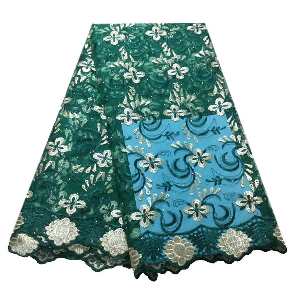 Африканская французская кружевная ткань с камнем гипюр тюль кружево африканская