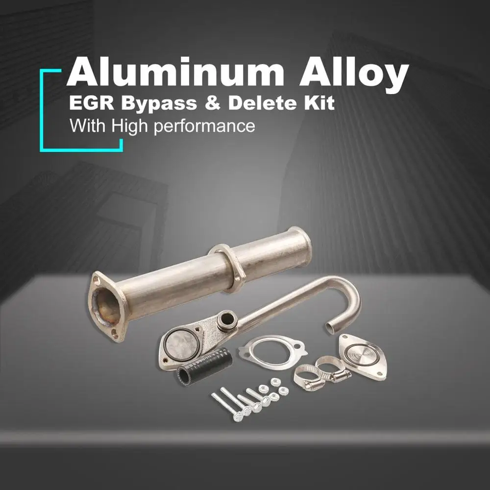 6.0L EGR клапан трубы комплект EGR обход и удаление комплект авто комплект для Ford F250 F350 F450 03-07 6.0L POWERSTROKE Дизель турбо