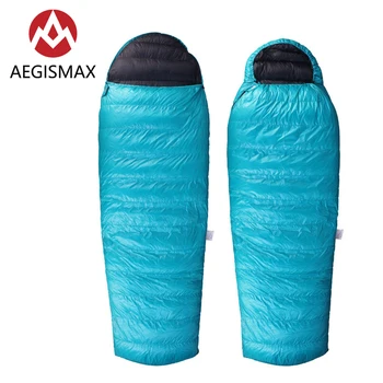 

AEGISMAX EPLUS 700 Goose Outdoor Camping Down Envelope Sleeping Bag Three-Season Down Lengthened Adult Nylon Sleeping Bag