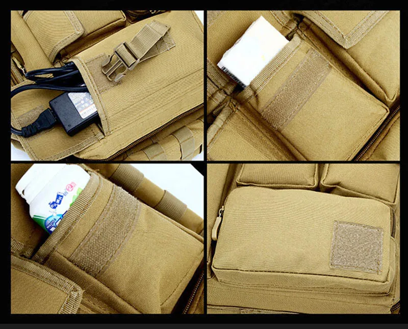 Военная Тактическая многофункциональная нейлоновая сумка на плечо Molle Compute сумка-мессенджер сумка для ноутбука Портфель для активного отдыха