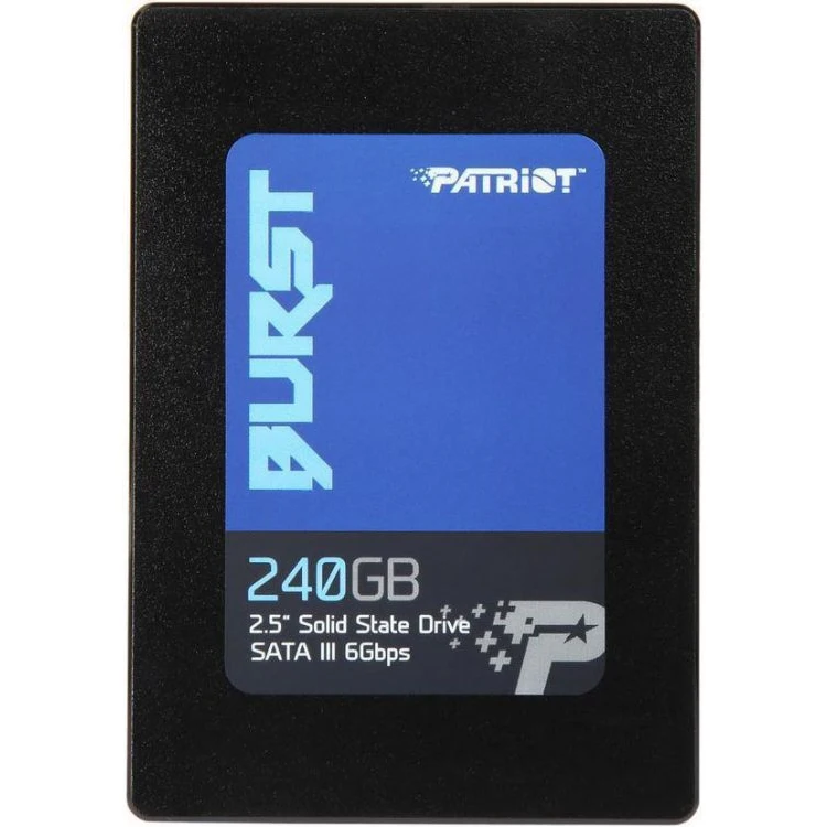 Твердотельный накопитель Patriot Burst PBU240GS25SSDR SSD 2.5&quot 240GB SATA III|Внутренние
