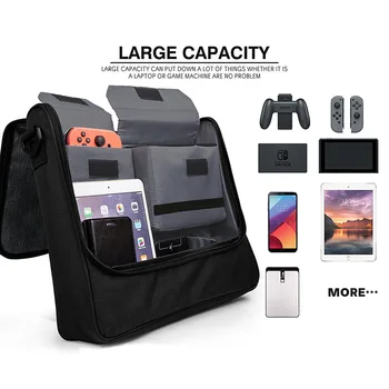 

Case For Nintendo switch pro Game Bag For NS Por Console Protect Shoulder Carry Bag Handbag Canvas Case For Nintendo Switch Lite