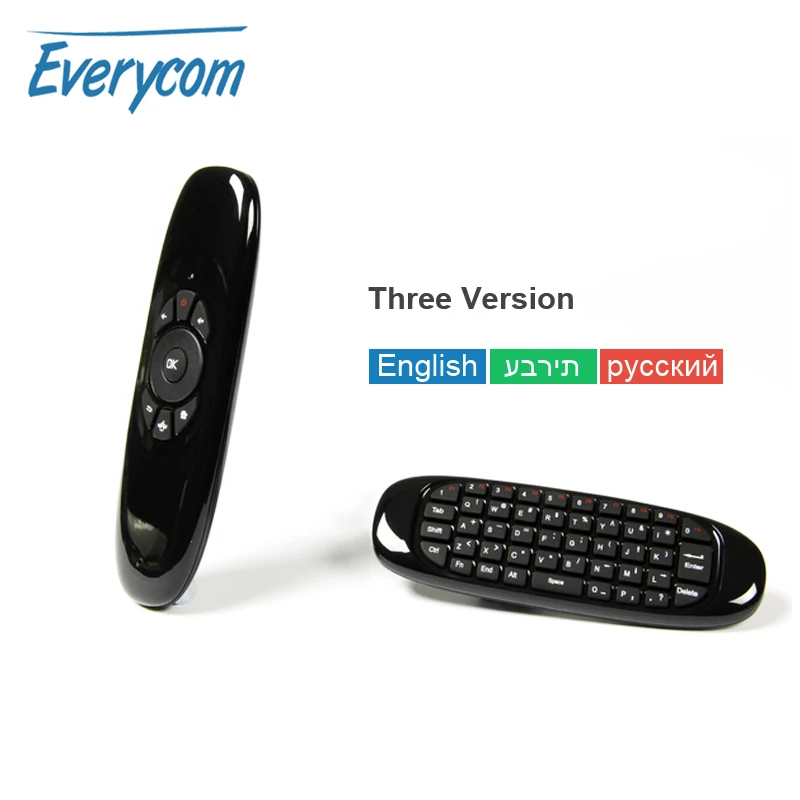Everycom Projector Accessory Fly Air C120 Mouse Game TV Keyboard 2.4G Wireless Remote Controller Fo