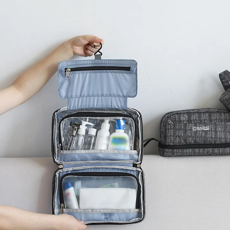 

Cosmetics Storage Bags Wash Toiletry Bags Home Outdoors Travel Scrub Make Up Bags Waterproof Men Women Storage Makeup Organizers