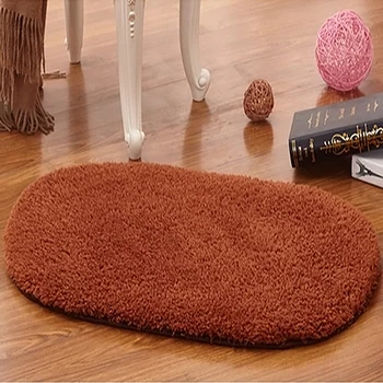

Absorbent Soft Bathroom Bedroom Floor Non-slip Door Mat Bath Shower Rug 40*60 cm