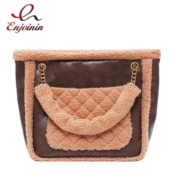 

Rivet Designer PU Leather Crossbody Bags for Women 2020 Winter Chain Trending Shoulder Bag Luxury Small Handbags and Purses